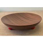 Teak Bowl on round feet